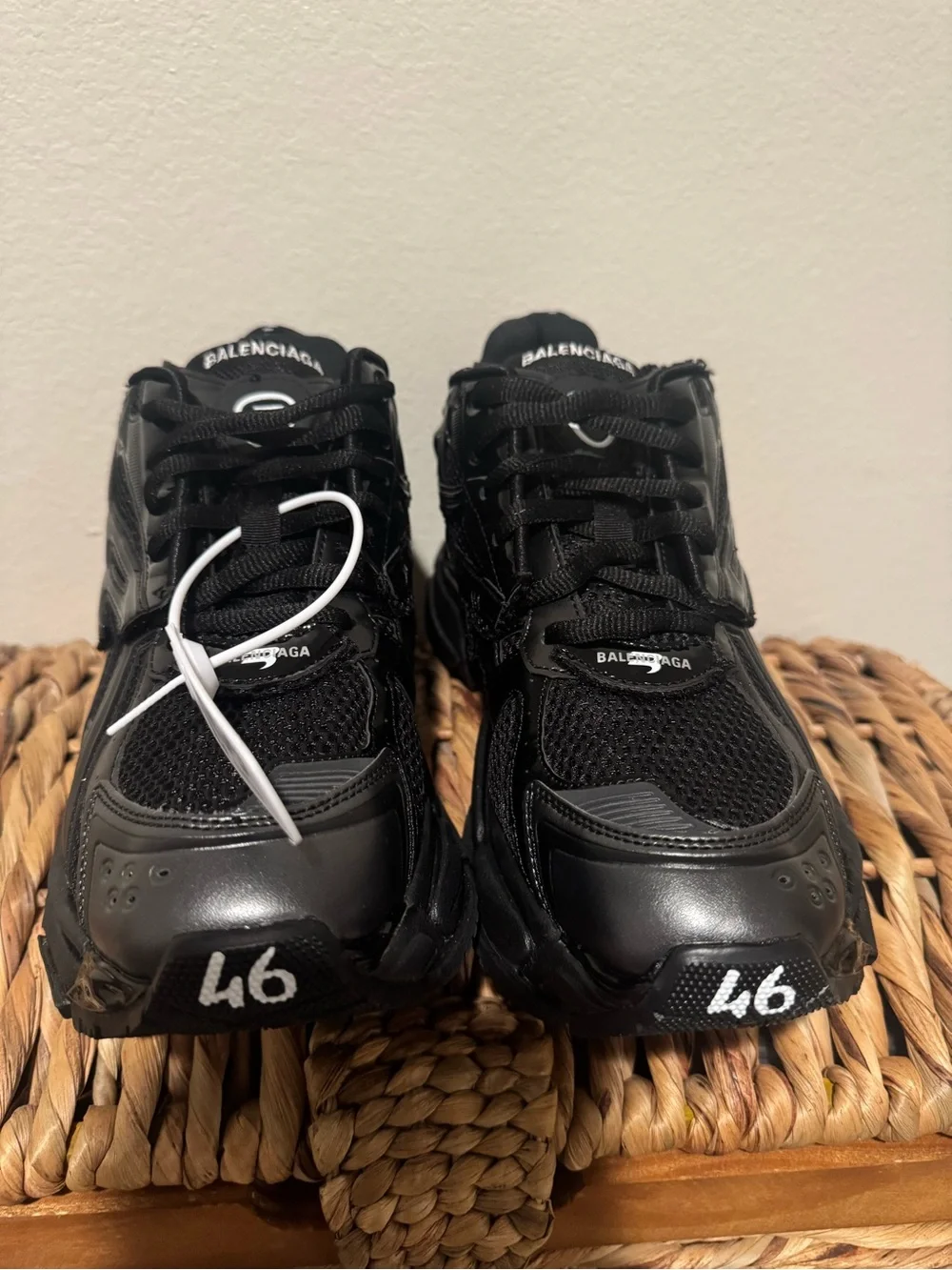 Balenciaga | Shoes | Balenciaga Mens Runner Sneaker In Black  display picture 1